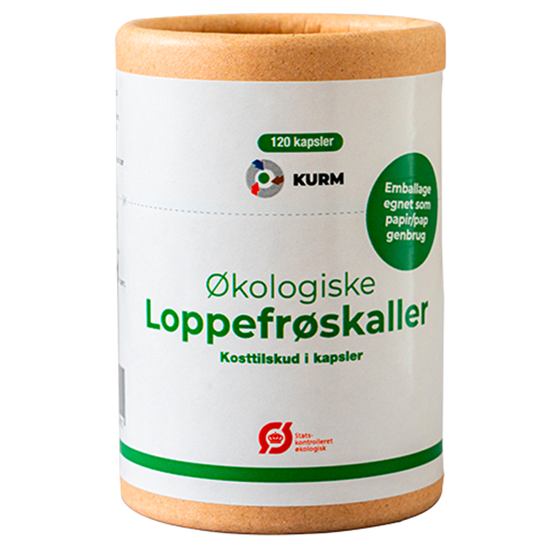 KURM Loppefrøskaller Ø (120 kaps)