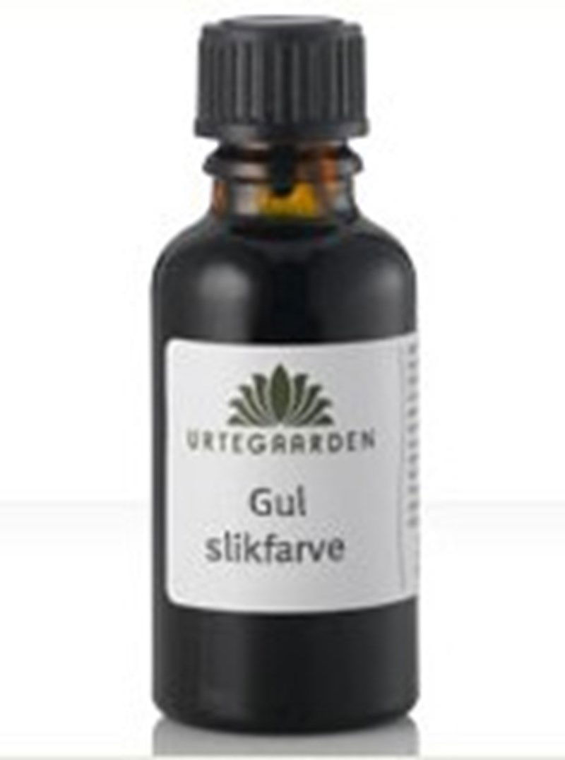 Urtegaarden Gul Slikfarve (10 ml)