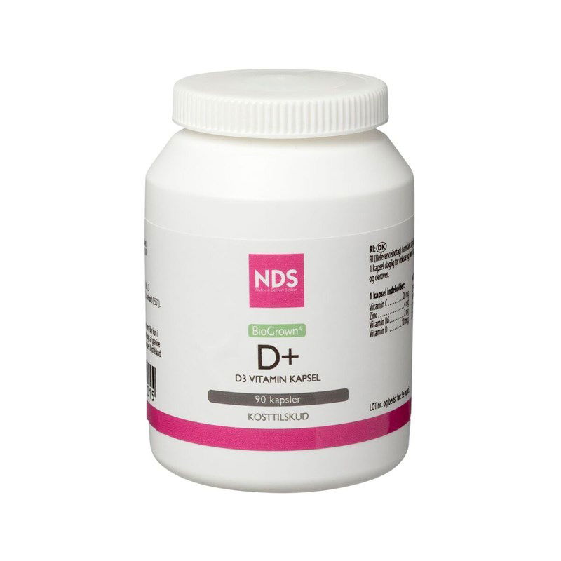 NDS FoodMatriX D3+ – 90 Tab (D vitamin)