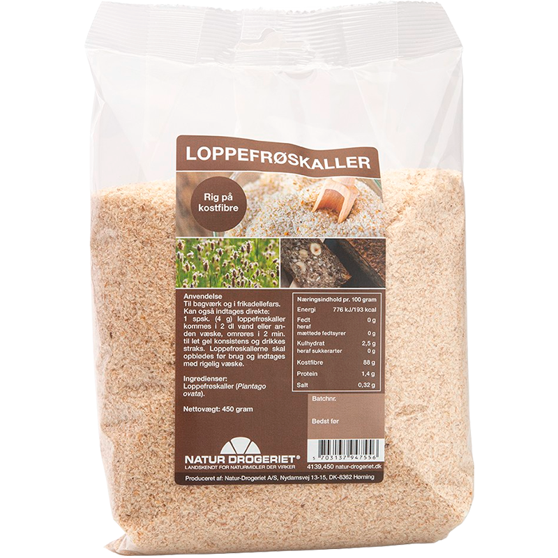 Natur Drogeriet Loppefrøskaller (450 gr)