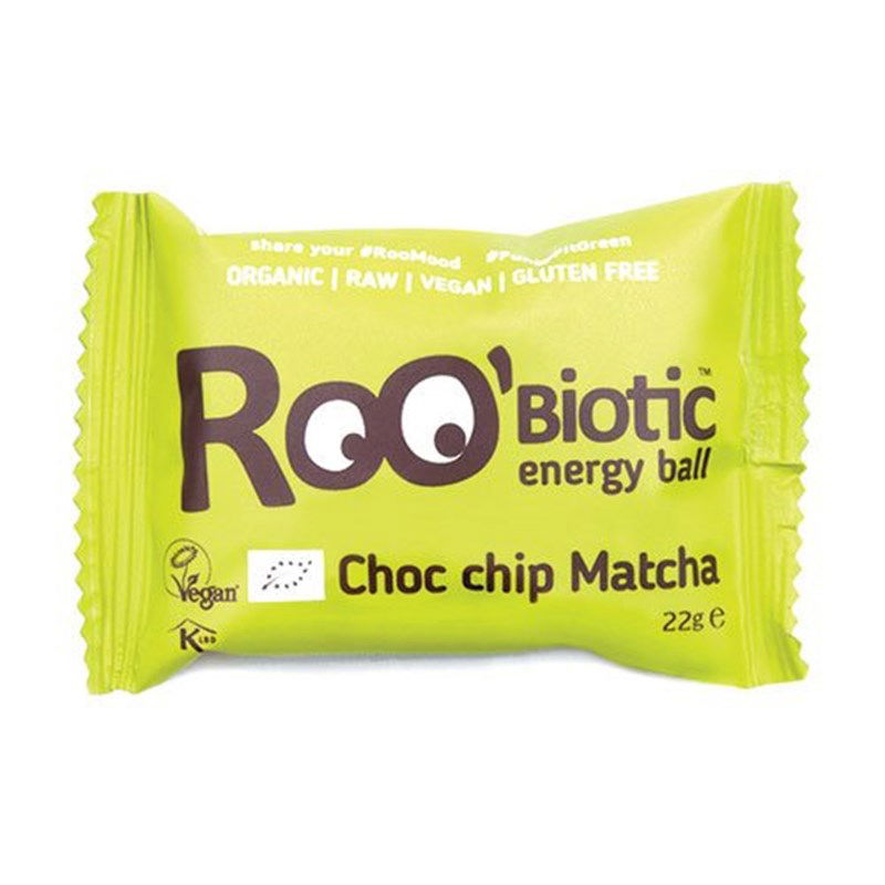 Roobiotic Energibombe Chock Chip Matcha Ø