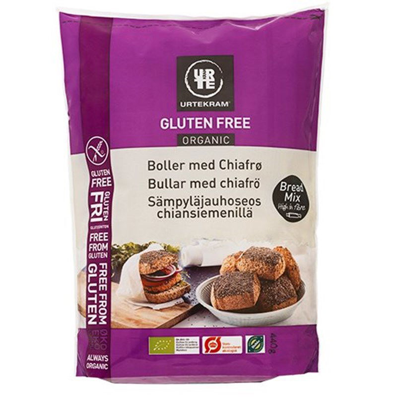 Urtekram Glutenfri Bagemix Boller m Chiafrø Ø (440 g)