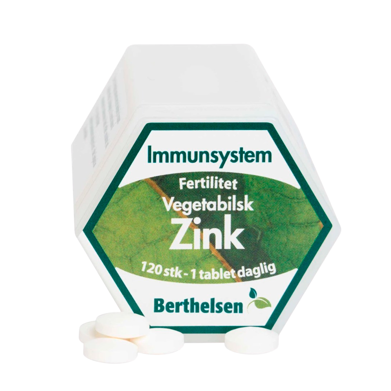 Berthelsen Zink 20 mg (120 tab)