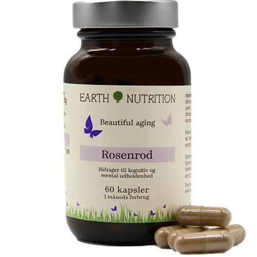 Earth Nutrition Rosenrod (60 kap)