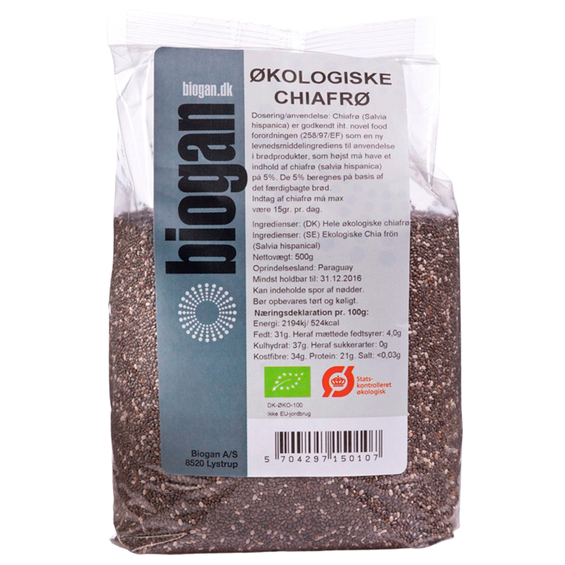 Biogan Chiafrø Ø (500 g)