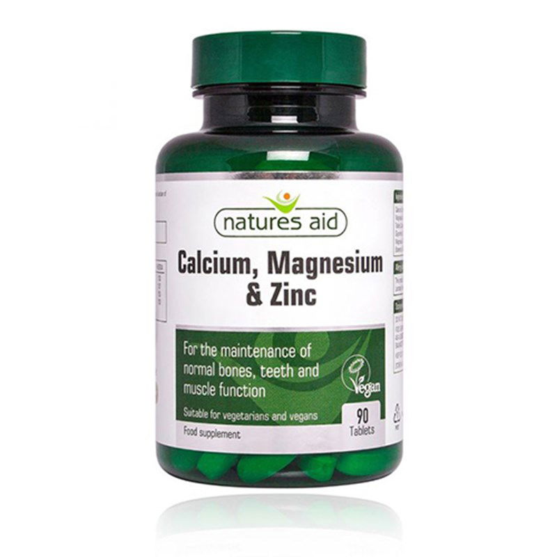 Natures Aid Calcium Magnesium & Zink (90 tab)