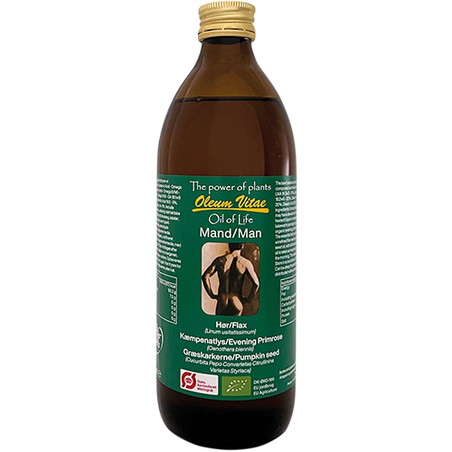Livets Olie – Oil of life Mænd omega 3-6-9 Ø (500 ml)
