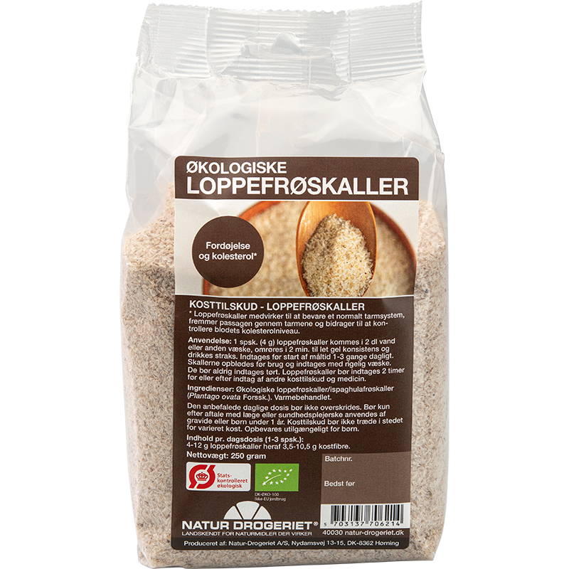 Natur-Drogeriet Loppefrøskaller Ø (250 gr)