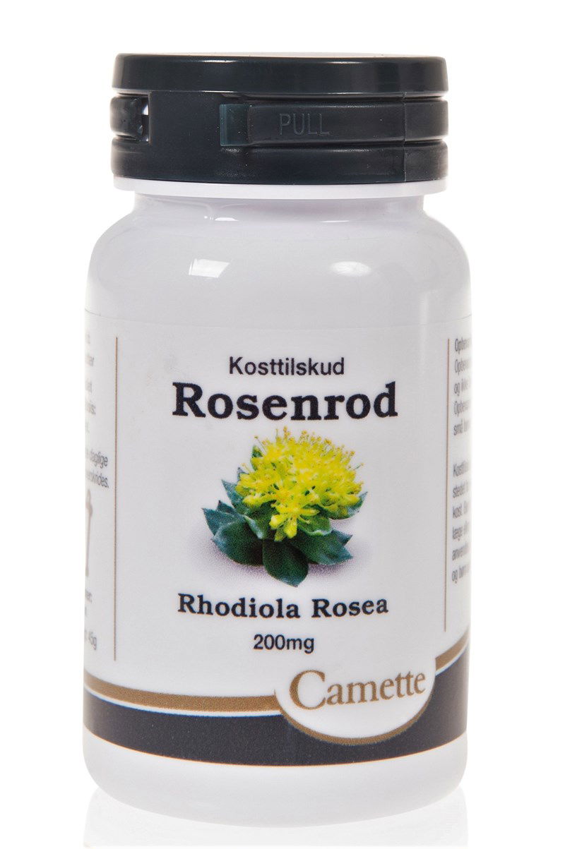 Camette Rosenrod/Rhodiola 200mg (90 kap)