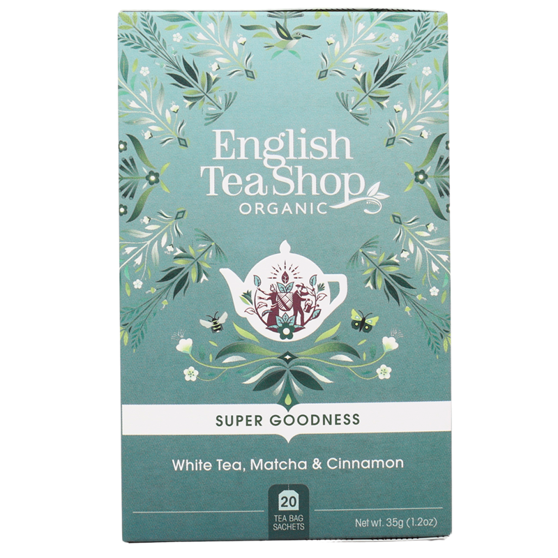 English Tea Shop White Tea, Matcha & Cinnamon Ø (20 breve)